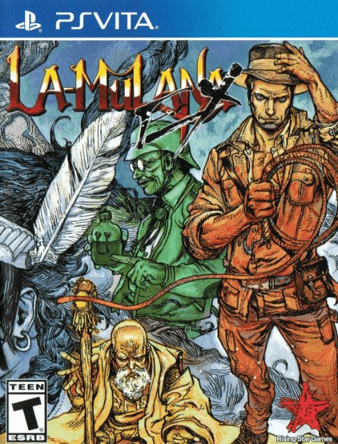 La-Mulana Ex box art for Playstation Vita